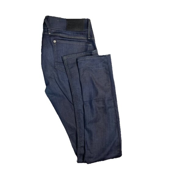 G Star Raw Woman 33x36 Lynn Skinny Dark Blue Denim Jeans - Picture 1 of 8